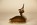 sculpture de grebe huppe, grebe, oiseau, sculpture d'oiseau, oiseau d'eau, grèbe en bronze, sculpture en bronze, art animalier
